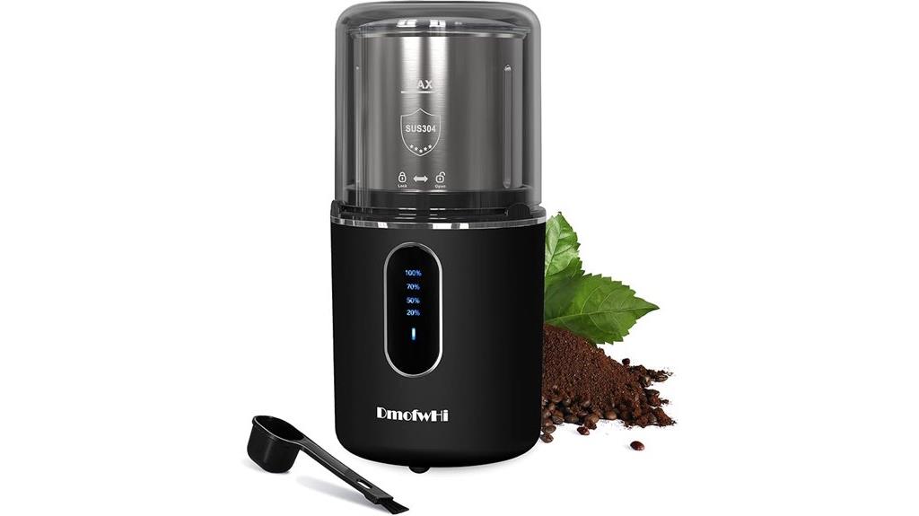 cordless electric coffee grinder