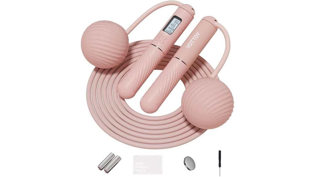 cordless jump rope with counter