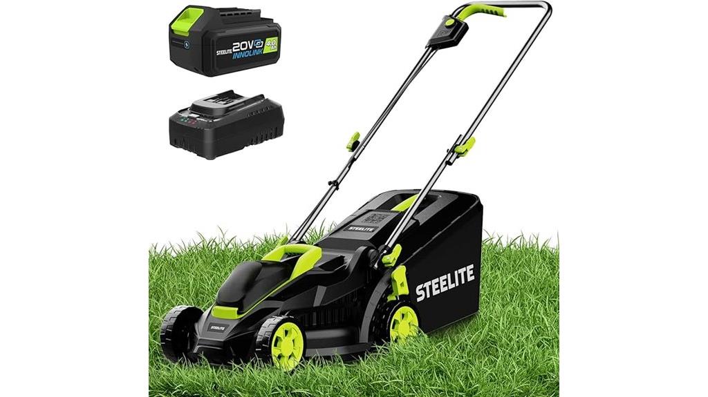cordless lawn mowing solution