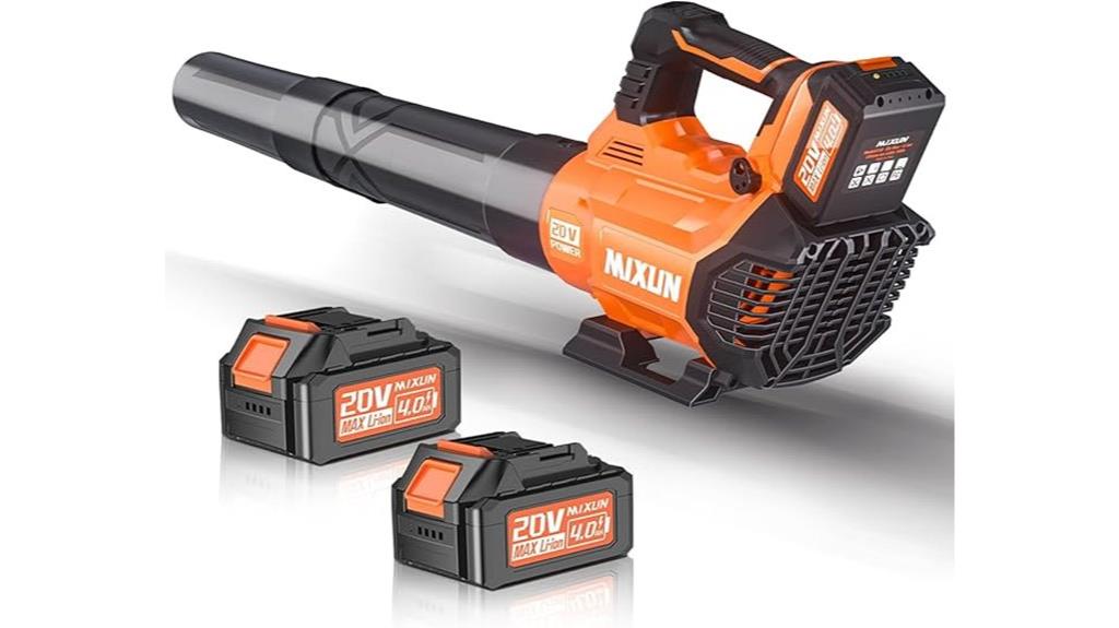 cordless leaf blower package