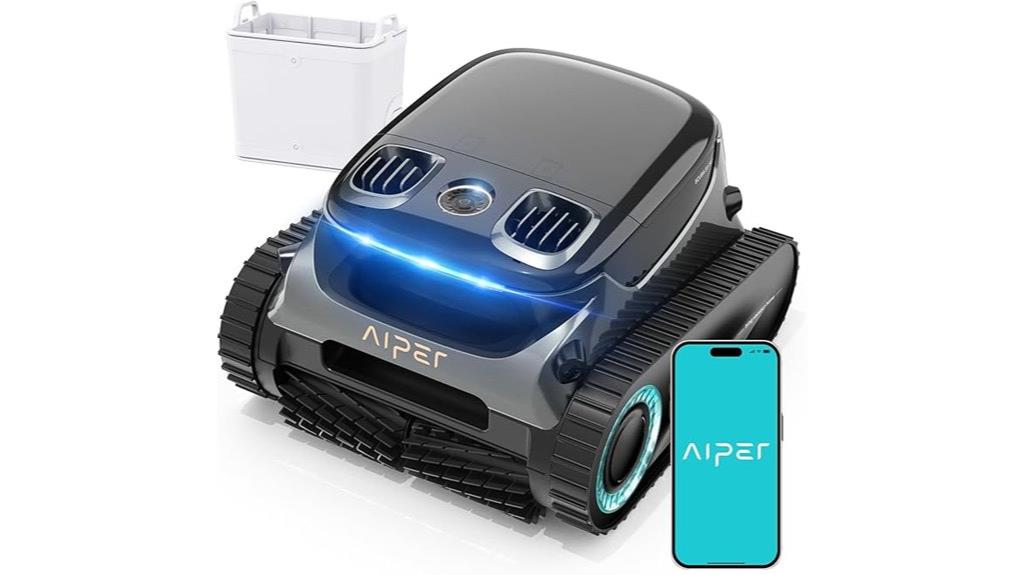 cordless robotic pool cleaner