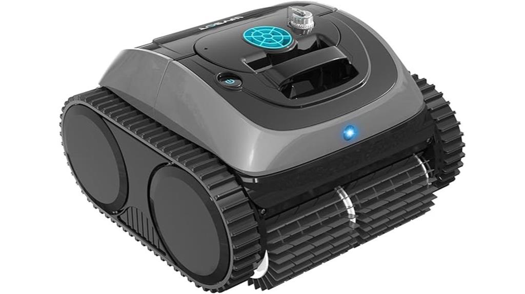 cordless robotic pool vacuum