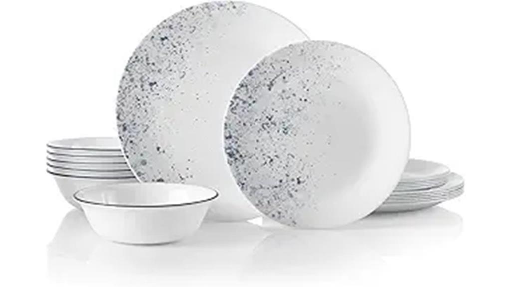 corelle 18 piece dinnerware set