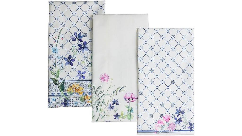 cotton dish towel set