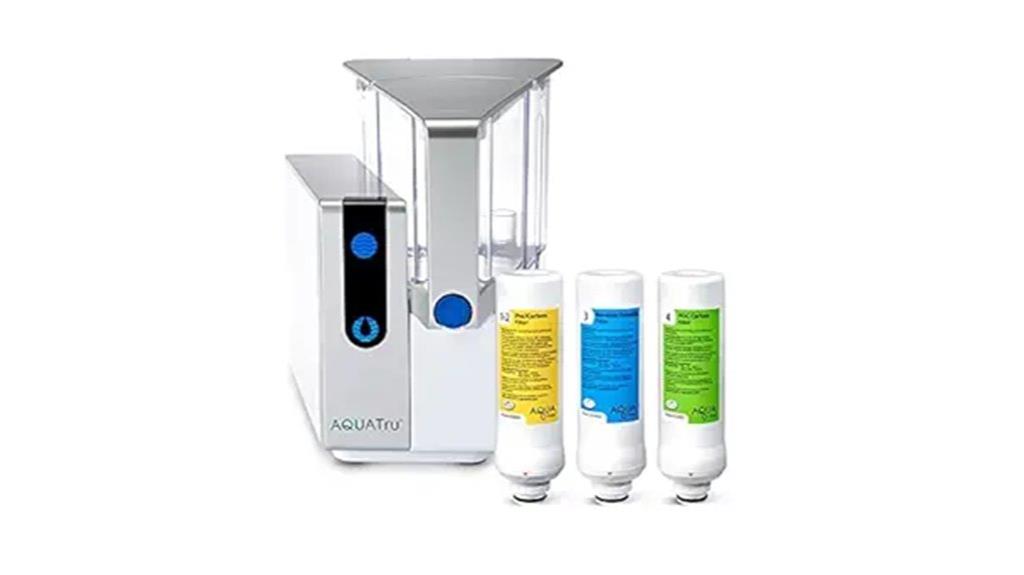 countertop water filtration system