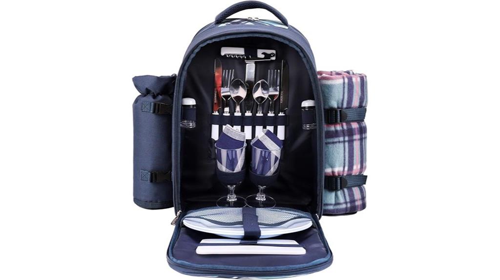 couples picnic backpack bag