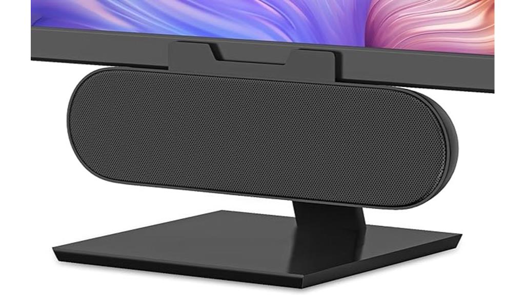 desktop monitor audio solution