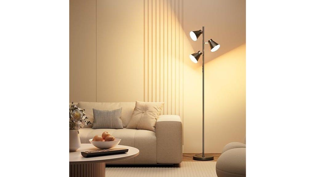 dimmable led floor lamp