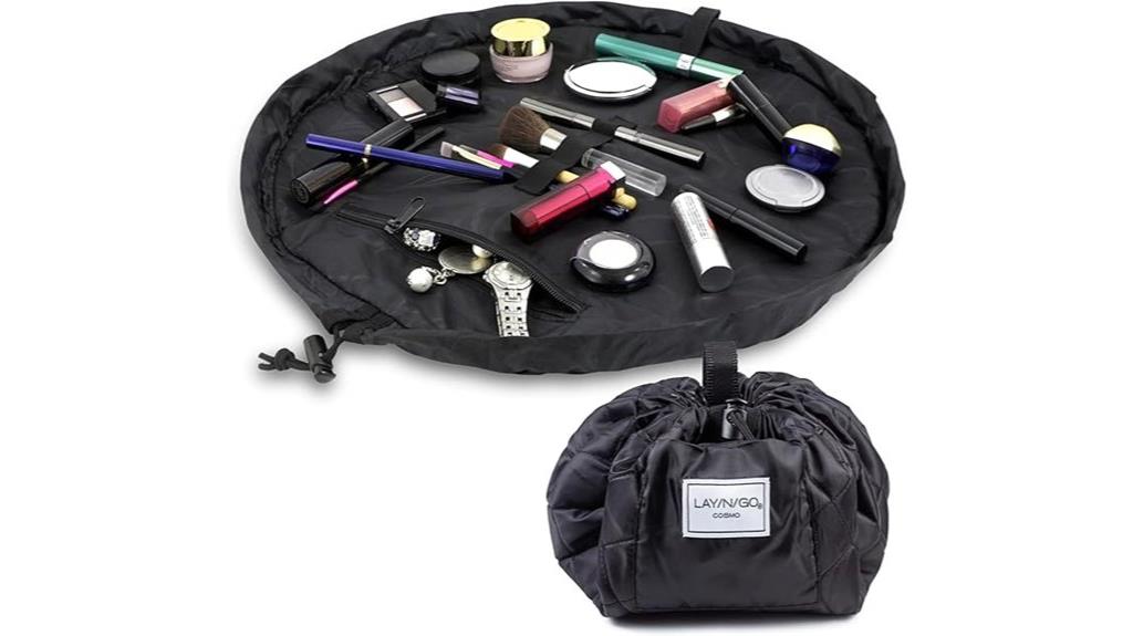 drawstring makeup bag organizer