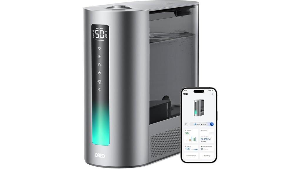 dreo bedroom humidifier model