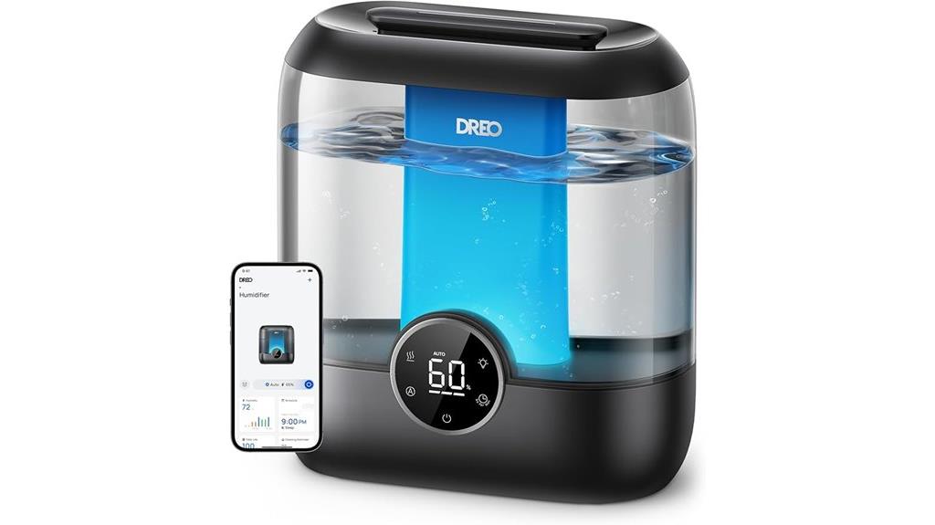dreo bedroom smart humidifier