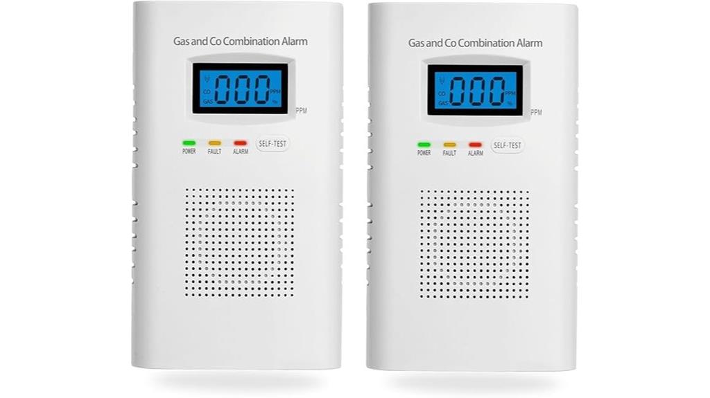 dual gas and co detectors