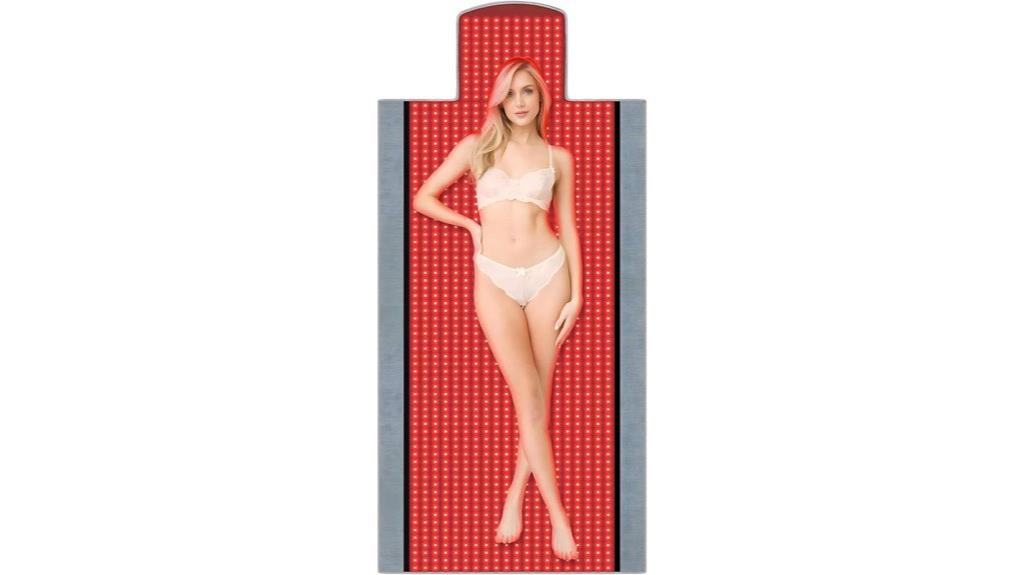 dual wavelength led mat