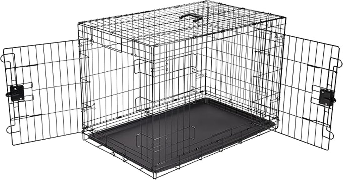 durable foldable metal crate
