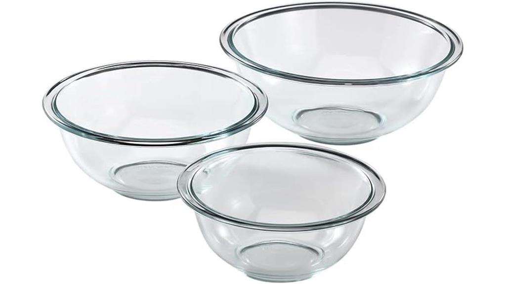 durable glass mixing bowls