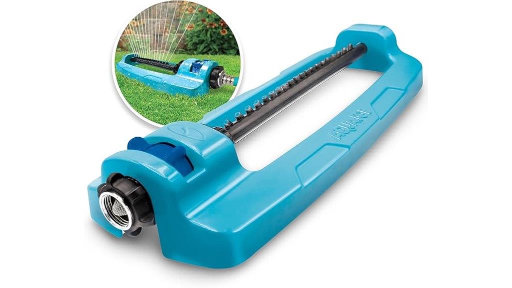 durable metal oscillating sprinkler