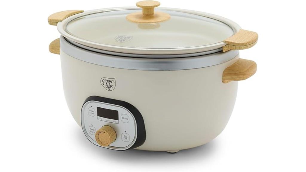 eco friendly ceramic slow cooker