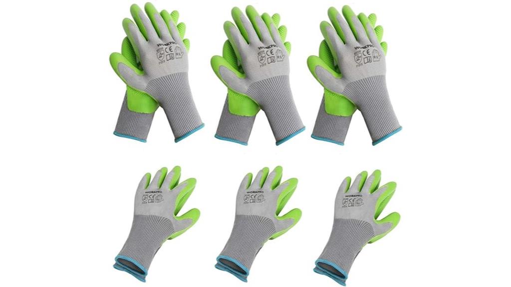 eco friendly garden gloves set