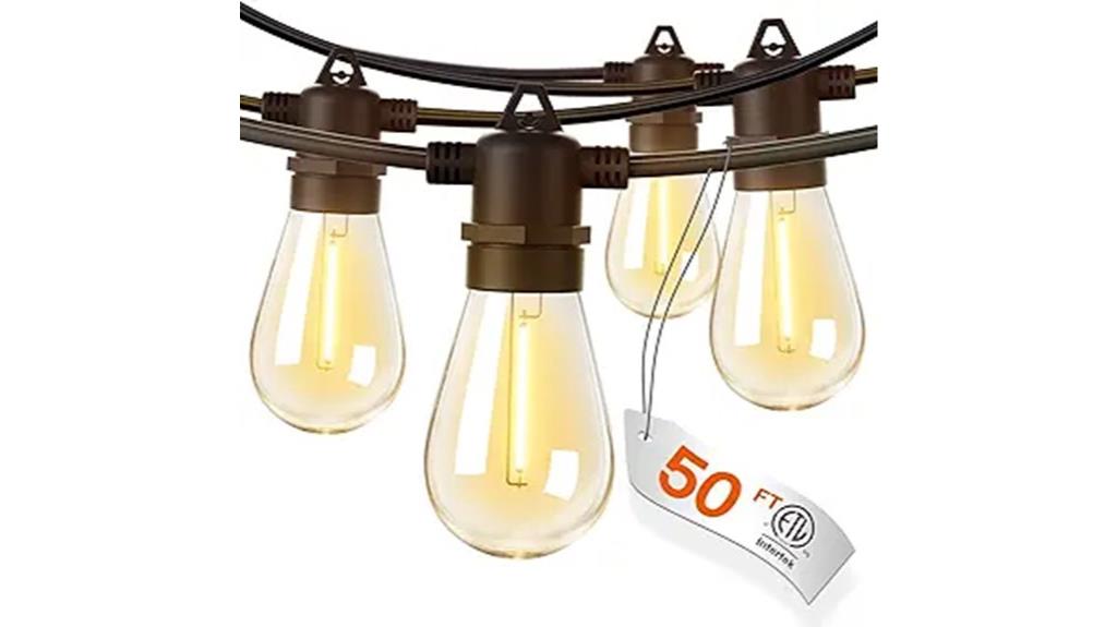 edison bulb outdoor lights