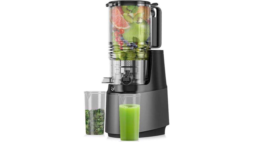 efficient masticating juice extraction