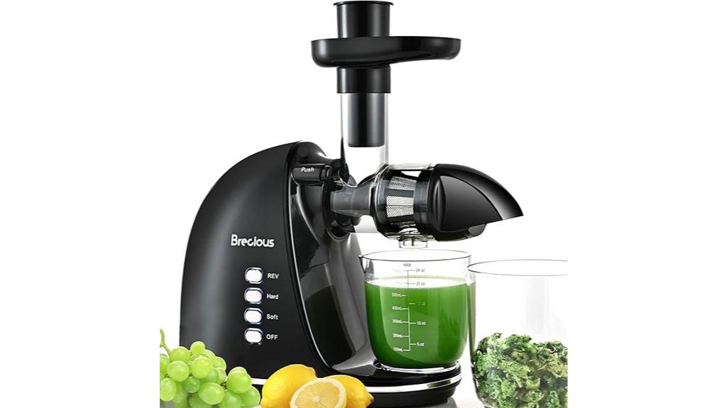 efficient slow juicing machine