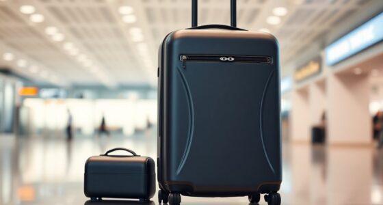 effortless travel minimalist suitcases