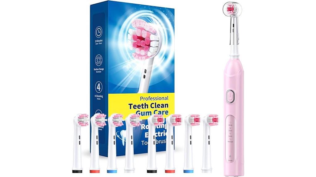 electric toothbrush with accessories