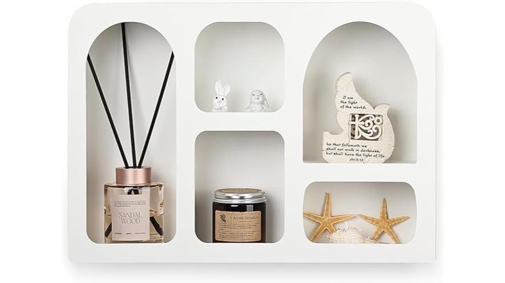 elegant decorative wall shelf