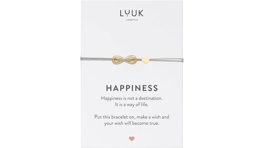 elegant heart charm bracelet