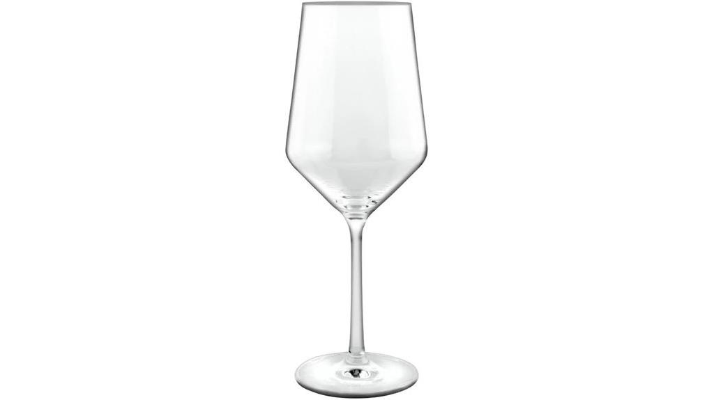 elegant red wine glasses