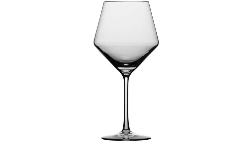 elegant wine glass set