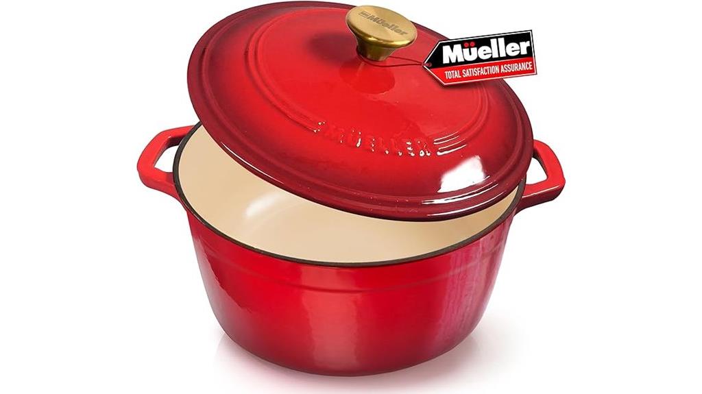 enameled cast iron cookware