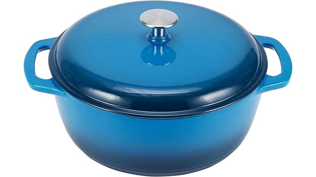 enameled cast iron pot