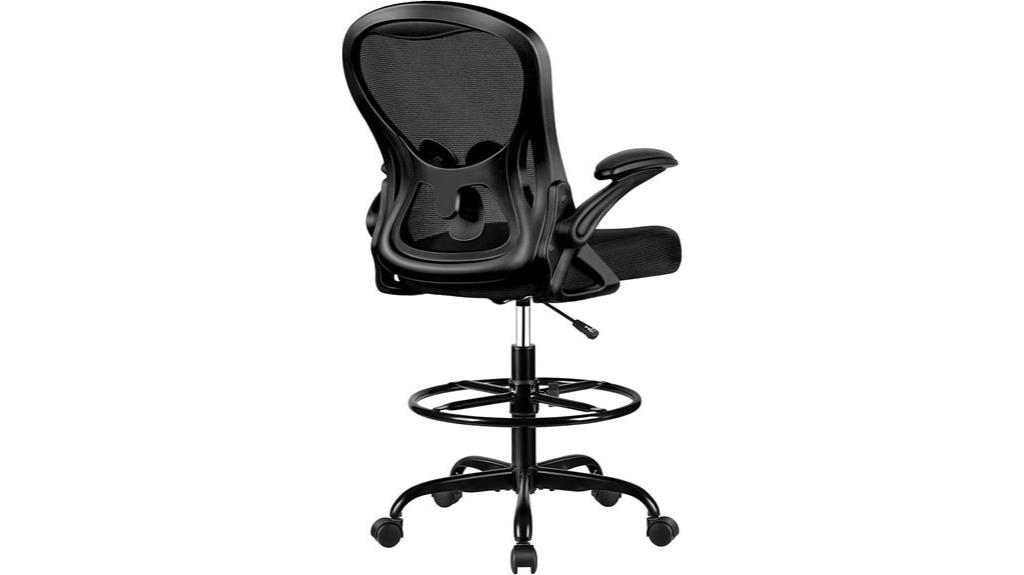 ergonomic drafting chair design