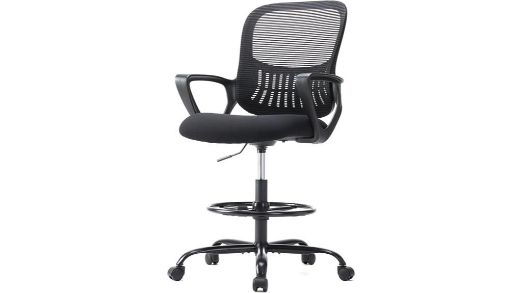 ergonomic drafting chair design