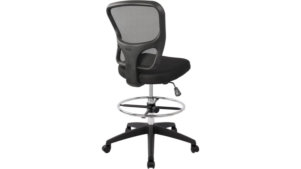 ergonomic drafting office chair