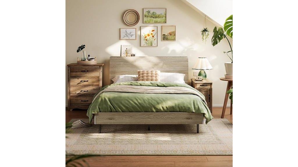 ergonomic full size bed