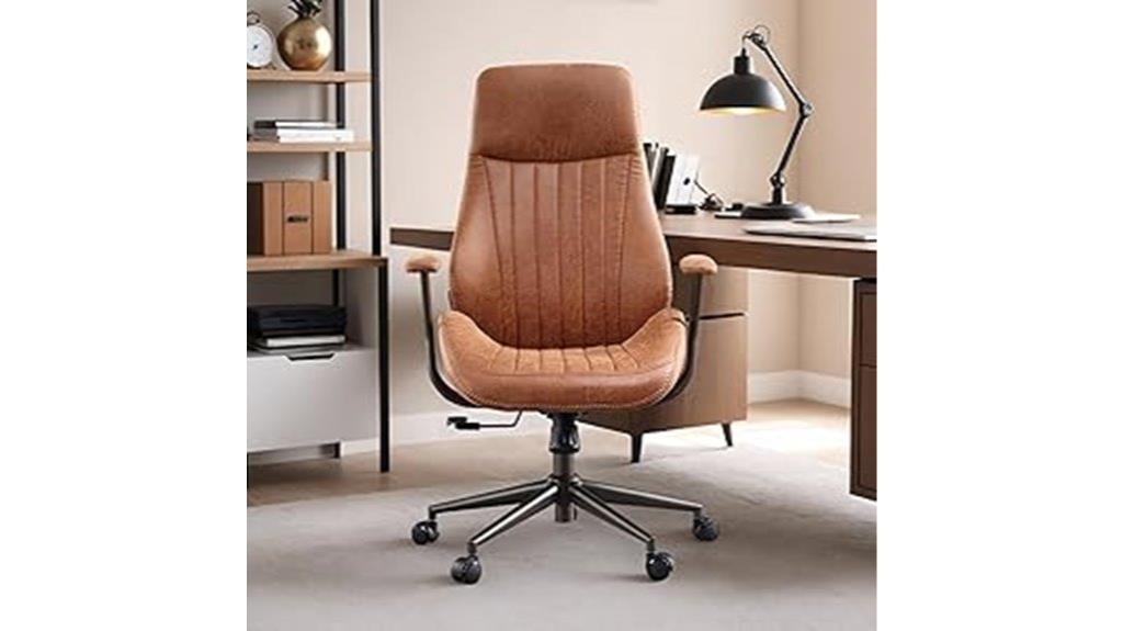 ergonomic mid century chair