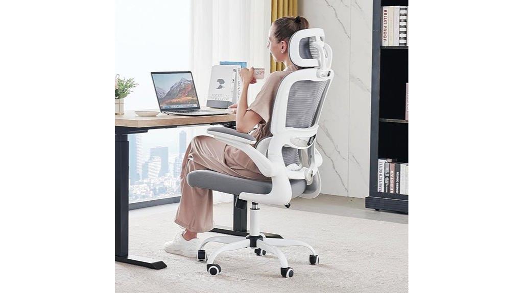 ergonomic office chair capacity