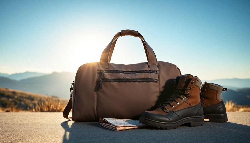 essential minimalist travel bags