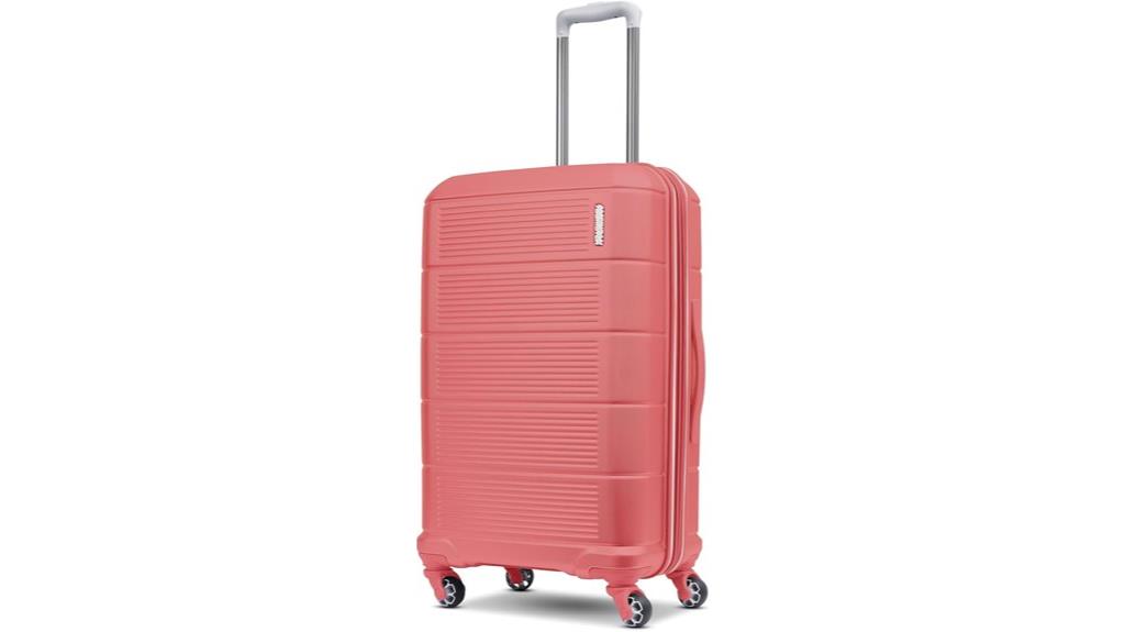 expandable hardside spinner luggage