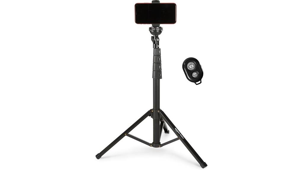 extendable smartphone tripod stand