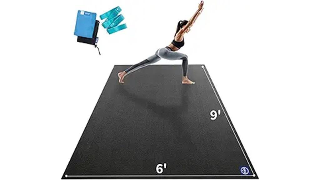 extra large thick yoga mat
