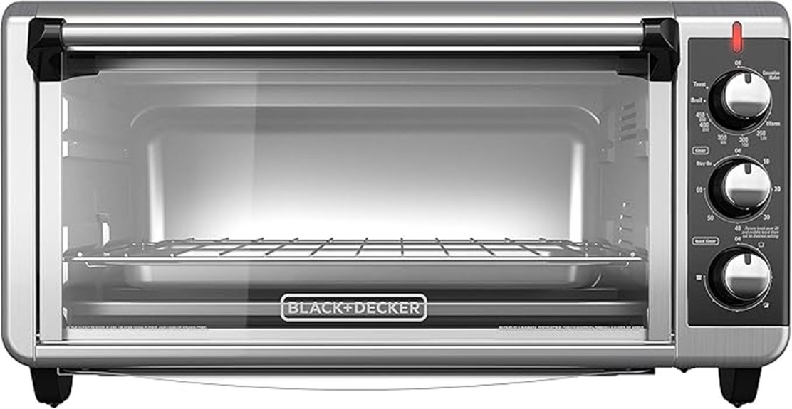 extra wide convection toaster