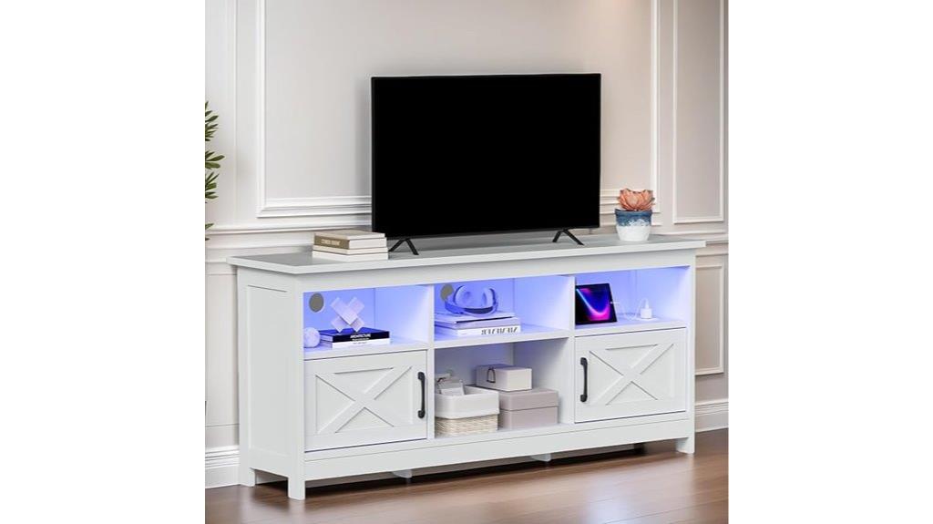 farmhouse style tv stand