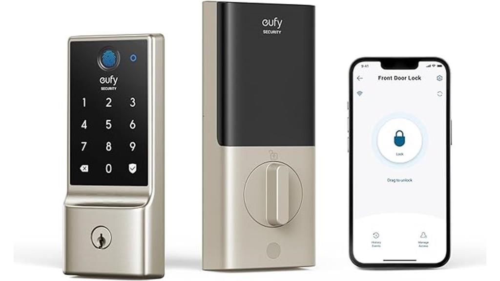 fingerprint keyless entry lock