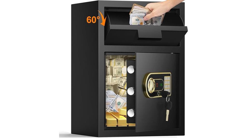 fireproof drop safe business