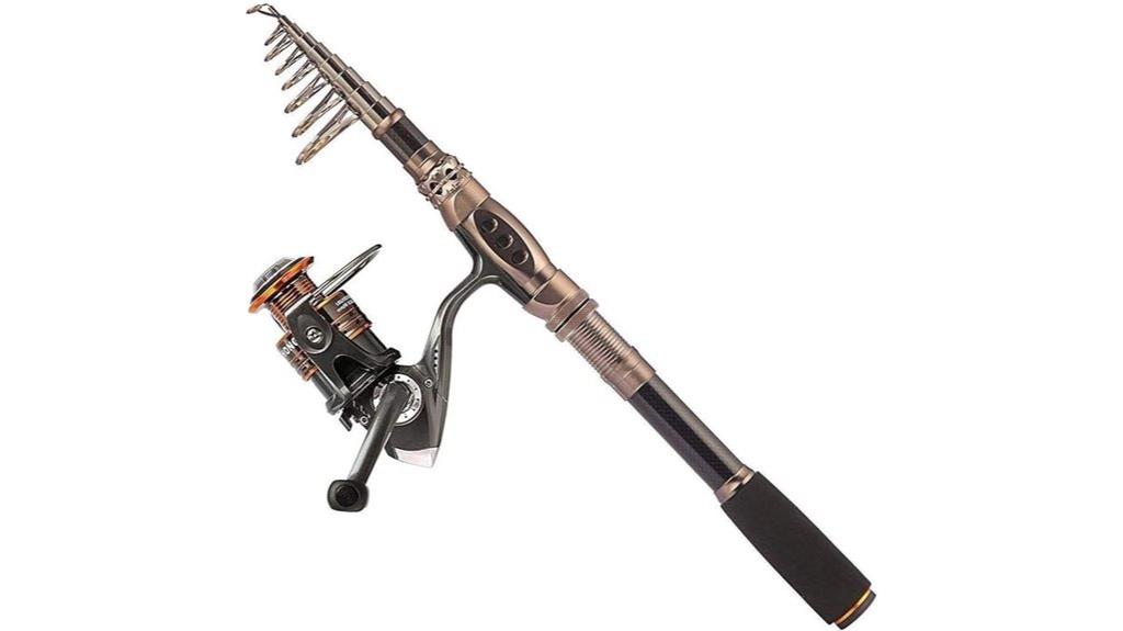fishing rod and reel