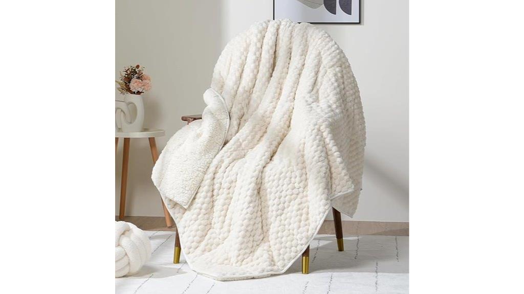 fleece weighted blanket adults