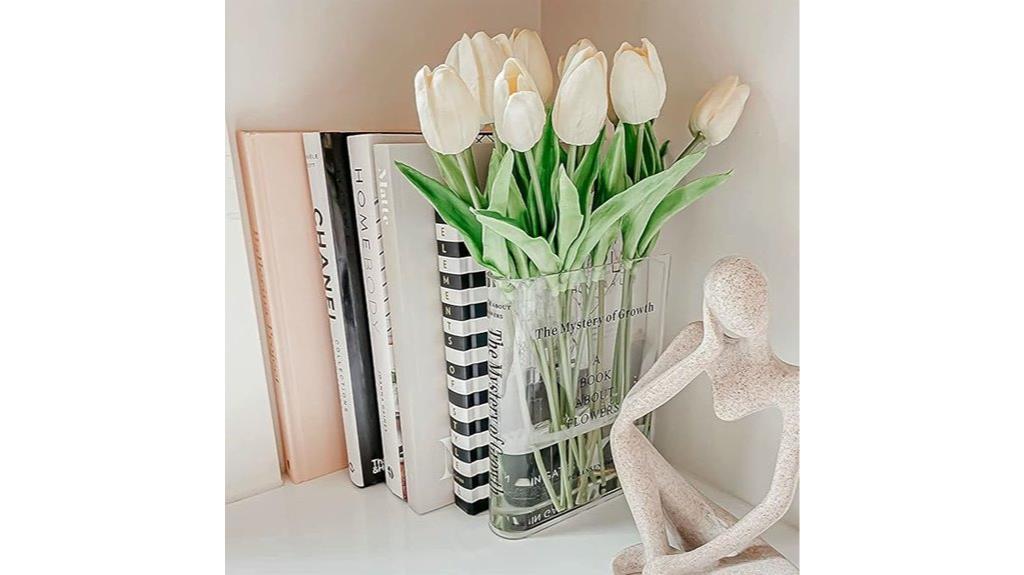 floral decor for workspace